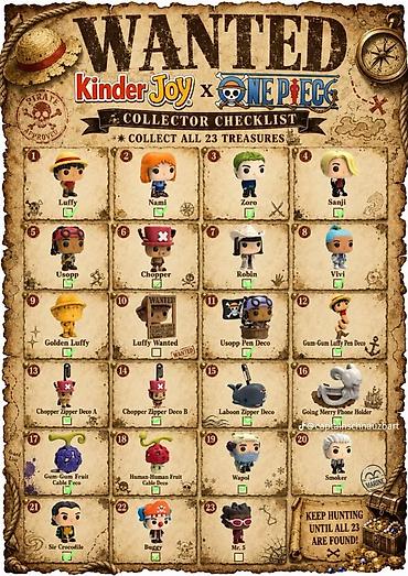 Куплю фигурки one piece kinder
wanter luffy и mr5