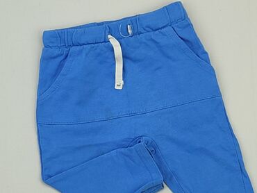 błękitne legginsy: Sweatpants, So cute, 9-12 months, condition - Good