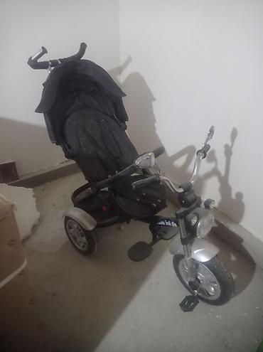 3 teker velosiped: Uşaq üçtəkərli velosipedi-araba kombinəsi - 2-si 1-də dizayn — 1