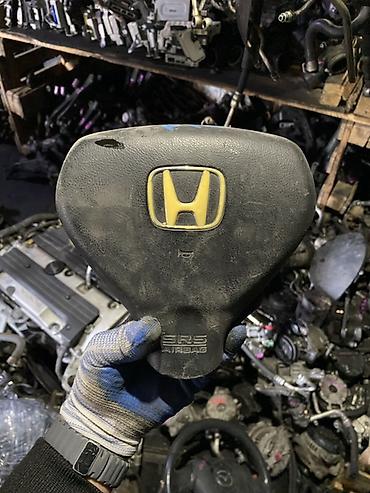 Подушка безопасности водительская (SRS Airbag) для руля Honda. -