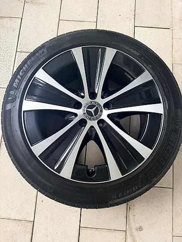 subaru r17: Комплект колес Mercedes-Benz на оригинальных литых дисках. - Диски — 4