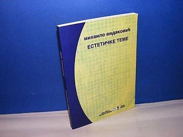 gitare cena: ESTETIČKE TEME Mihailo Vidaković pančevo 2006 mek povez, strana 202 — 2