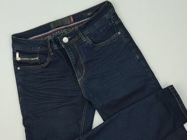 koszulka croop: Джинси для чоловіків, розмір L, Denim, стан - Ідеальний
