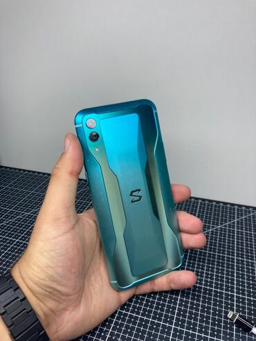телефони фуруши: Xiaomi, Black Shark 2, Б/у, 256 ГБ, цвет - Синий, 2 SIM
