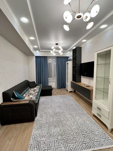 квартира в кыргызстане: 3 комнаты, Душевая кабина, Постельное белье, Кондиционер