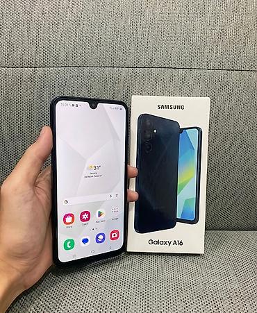 işlənmiş iphone x: Samsung Galaxy A16, rəng - Boz — 1