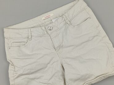 beżowe buty na koturnie ccc: Camaïeu, Shorts for women, size M (EU 38)