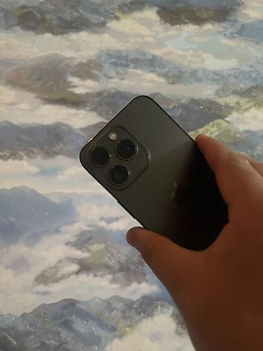 мини камера ош: IPhone 13 Pro, Б/у, 128 ГБ, Графит, Чехол — 5