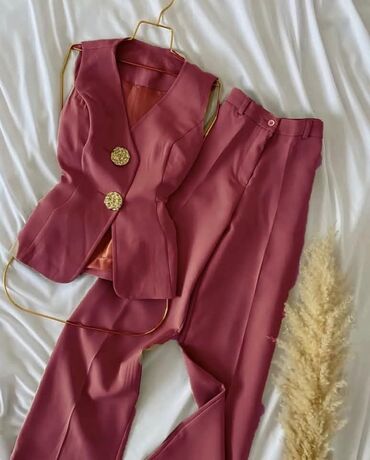 sakoi i pantalone: Jednobojni, bоја - Roze