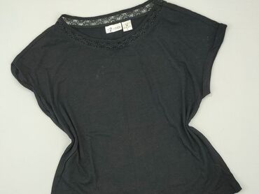 t shirty guess damskie czarne: T-shirt, L (EU 40), condition - Very good