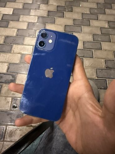 Apple iPhone: IPhone 12 mini, 64 GB, Göy
