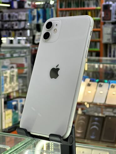 Apple iPhone: IPhone 11, Б/у, 128 ГБ, Белый, 100 %