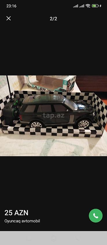 pultlu masin 07: Uzaqdan idarə olunan oyuncaq avtomobil - Rəng: qara - Korpus: SUV — 1