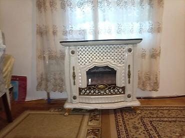 elektirik paneli: Dekorativ elektrik şömine – klassik dizayn - Rəng: ağ korpus, qızılı — 2