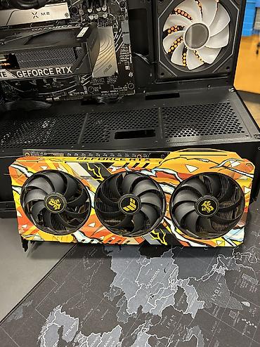 video kart pc: Videokart Asus GeForce RTX 3060, 12 GB, İşlənmiş — 1