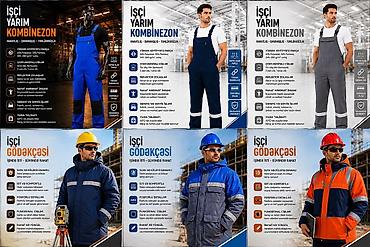kalson geyim: Məhsul: İŞÇİ GÖDƏKCƏSİ – Safetex Workwear & Safety Xüsusiyyətlər — 3