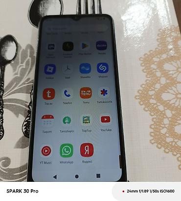 xiaomi 17 pro max lalafo: Tecno Spark 30 Pro, rəng - Mavi, Barmaq izi — 4