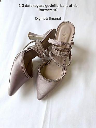 qadın ayaqqabi: - Stradivarius qara çiyin çantası: metal nitələr və halqalı bəzəklər — 6