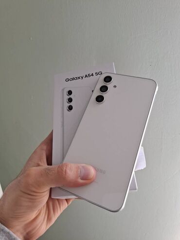 самсунг аз: Samsung A54, 256 ГБ, цвет - Белый, Две SIM карты