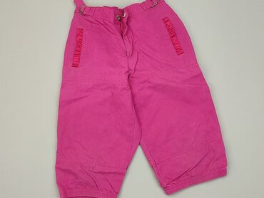 legginsy skórzane dla dziewczynki: 3/4 Children's pants 5-6 years, condition - Good