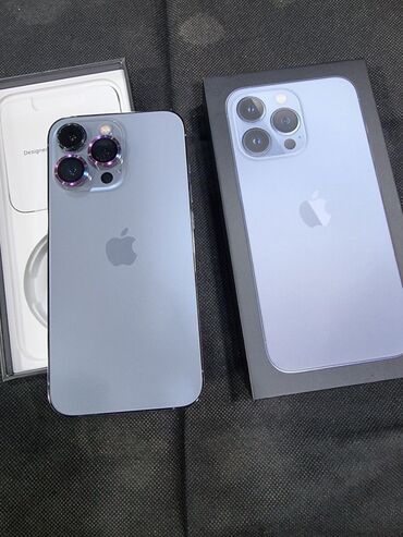 iphone c: IPhone 13 Pro, 128 ГБ, Sierra Blue, Гарантия, Face ID, С документами