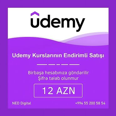 rus dili öyrənmək: 🔰Udemy kurslarını çox Ucuz qiymətə rəsmi qaydada istər yeni hesaba