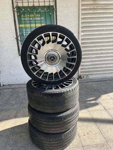 4 təkərli: Yeni Disk təkər Mercedes-Benz 245 / 45 / R 18, 5 Boltlu