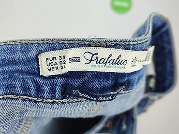 sieć second hand: Trafaluc, Jeansy damskie, rozmiar 2XS — 4