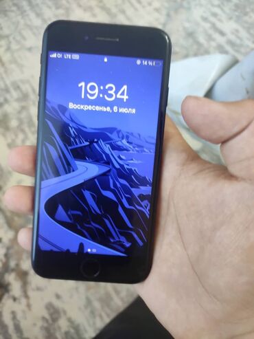 чехол для редми 9 с: IPhone 7, Колдонулган, 32 ГБ, Jet Black, Каптама, 74 %