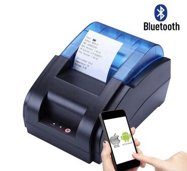 кассовый принтер: Принтер Чеков Thermal Printer POS58 Bluetooth Бесплатная доставка по