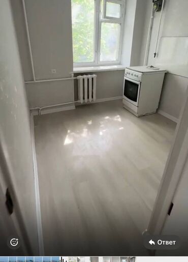 квартир ош базар: 1 бөлмө, 30 кв. м, Жеке план, 2 кабат, Евроремонт
