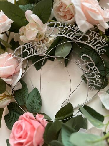 Toy aksesuarları: Xına/Bridal shower üçün “Bride & Team Bride” dəsti Hazir bizes — 7