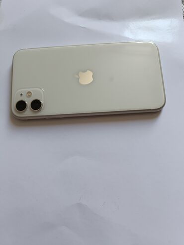 айфон 11 купить бишкек: IPhone 11, Б/у, 64 ГБ, Белый, Зарядное устройство, Защитное стекло, Чехол, 100 %