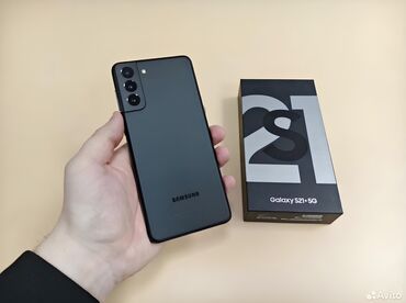 телефон самсунг а21: Samsung Galaxy S21 Plus 5G, Колдонулган, 256 ГБ, түсү - Кара, 1 SIM