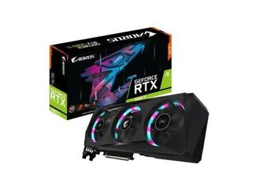 komputer hisseleri: Videokart Gigabyte GeForce RTX 3060 Ti, 8 GB, İşlənmiş