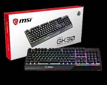 laptop ram: "MSI VIGOR GK30" oyun klaviaturası •‌ 3 hissəli konstruksiyaya malik — 6