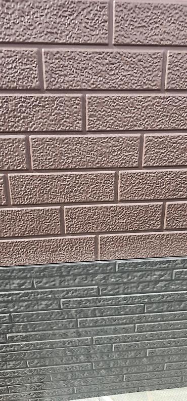 Фасадные сэндвич панели: Продаю сендвич панель три в одном 1)фальга 2) полиуретан — 13