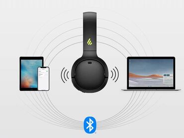 bluetooth qulaq: Headphones "Edifier WH500 " Black, Blue, White • 30 mm dinamik sürücü