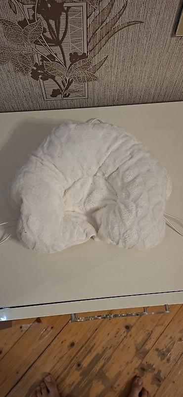 Yumşaq U formalı boyun yastığı - Material: tüklü, yumşaq parça üzlük