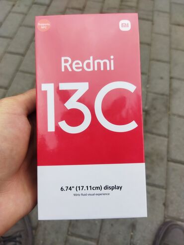Xiaomi: Xiaomi Redmi 13C, 128 GB, rəng - Qara