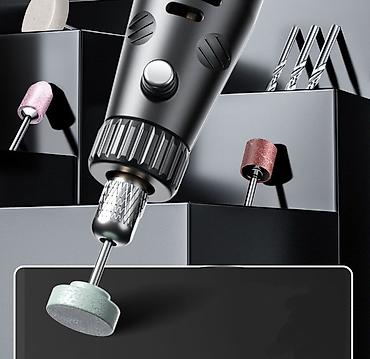 Другие инструменты: Мини-электродрель/гравер с насадками бур машина Компактный — 3