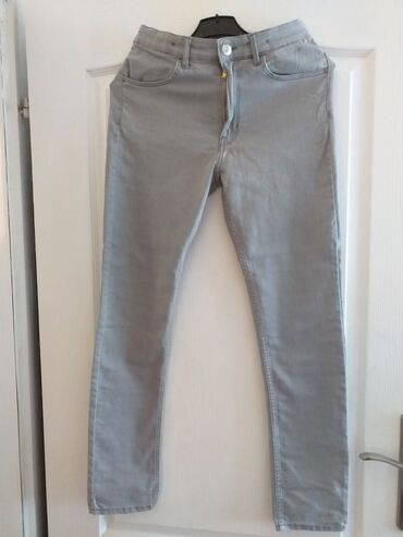 Trousers: Color - Grey