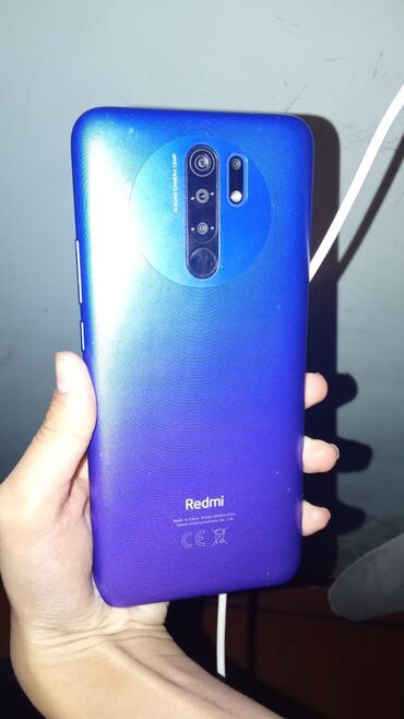 ucuz telefon aksesuarları: Xiaomi Redmi 9A, 32 GB, rəng - Mavi, 
 Barmaq izi