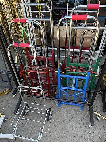 Ручная складная тележка‑рохля для перевозки грузов - Конструкция