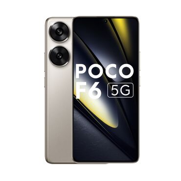 Poco: Poco F6, Б/у, 512 ГБ, цвет - Белый, 2 SIM