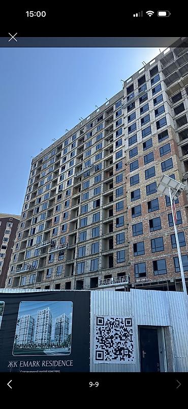 brk group: 2 комнаты, 77 м², Асанбай мкр Элитка, 3 этаж, ПСО (под самоотделку) — 2