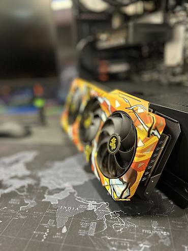 video kart pc: Videokart Asus GeForce RTX 3060, 12 GB, İşlənmiş — 2