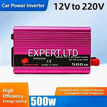 İnverterlər: Yeni Inverter, 100-300 Vt, 12 - 220 volt, Ünvandan götürmə, Ödənişli çatdırılma — 29