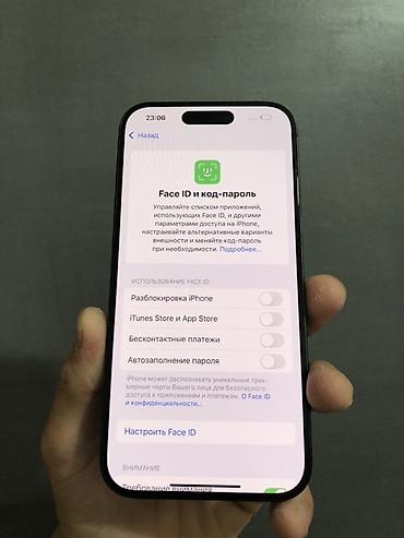 Apple iPhone: IPhone 15 Pro 
Все в идеальным состоянии все родное — 4