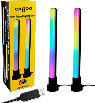 bars akumulator v Azərbaycan | EHTIYAT HISSƏLƏRI: Airgoo Dekoratif RGB Lampa monitorun yanına veya masaüsdü dekorasyon